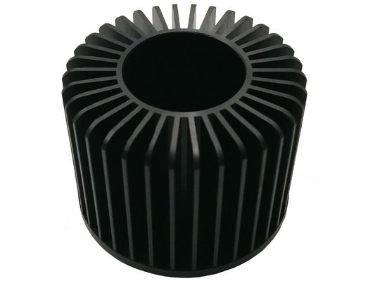 Roestvrije Industriële Ronde Heatsink, Stabiele Uitgedreven Aluminium LEIDENE Heatsink