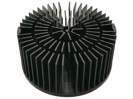 Zwart Geanodiseerd Koude Gesmeed Aluminium Heatsink Roestvrije AL1070