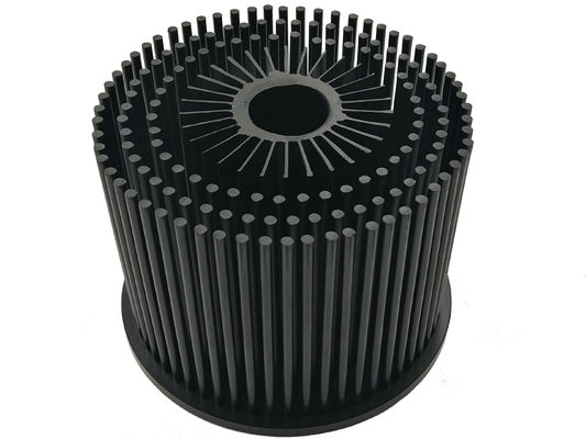 110x80mm Pin Fin Forged Heat Sink het Anodiseren Oppervlaktebehandeling