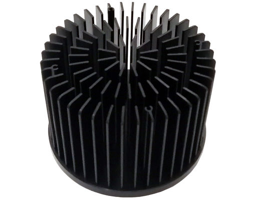 BEREIK om de LEIDENE Gesmede Duurzame Zwarte Praktische Kleur van Heatsink