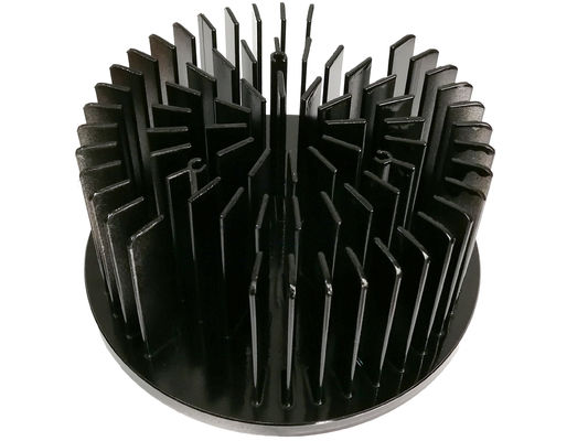 Ronde Antirust Heatsink-Radiator, Praktische Uitgedreven Aluminium LEIDENE Heatsink