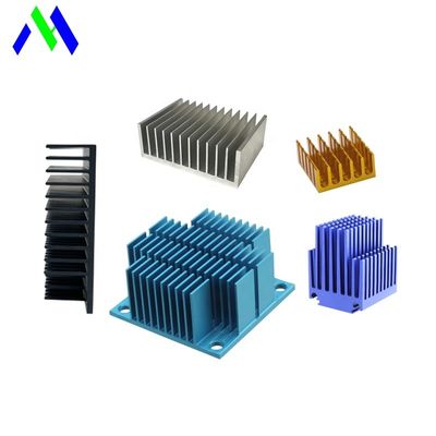 Vierkante Multifunctionele Geanodiseerde Heatsink, Anticorrosieve CNC Heatsink