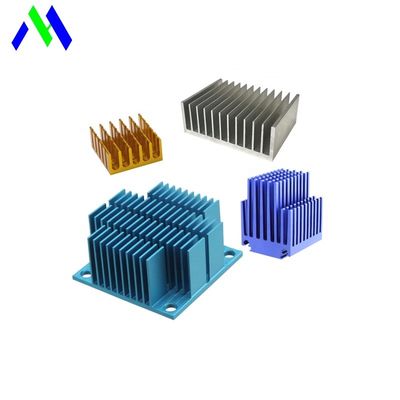 Vierkante Multifunctionele Geanodiseerde Heatsink, Anticorrosieve CNC Heatsink