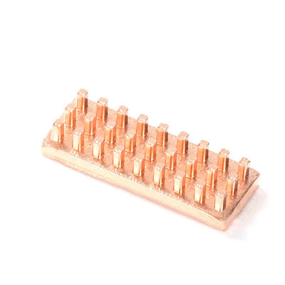 IP55 het afgeschaafde Anticorrosieve Duurzame Koude Smeedstuk van Koperheatsink