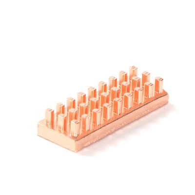 Praktische het Anodiseren Multifunctionele de Rechthoekvorm van Koperheatsink