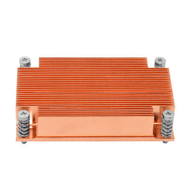 RoHS roestvrij geanodiseerd koper Heatsink, industriële koperlassen Heatsink