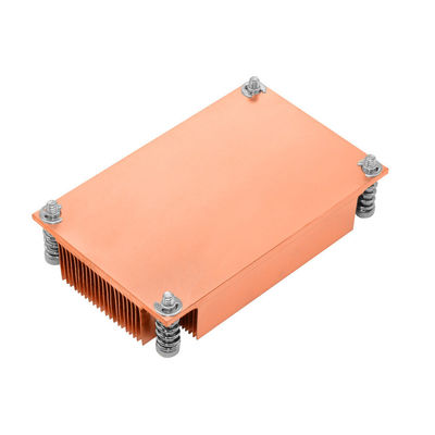 De anticorrosieve Praktische Verspreider van de Koperhitte, Industrieel Groot Koper Heatsink
