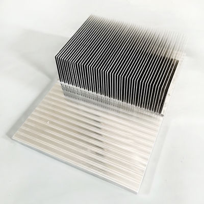 Industriële Roestvrije Laser Heatsink, het Anodiseren de Uitdrijving van Aluminiumheatsink