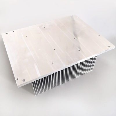 Zilveren Praktische Gelijkrichter Heatsink, de Roestvrije Vinnen van Aluminiumheatsink