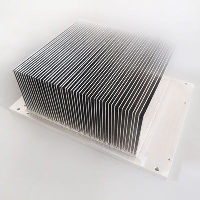 Zilveren Praktische Gelijkrichter Heatsink, de Roestvrije Vinnen van Aluminiumheatsink