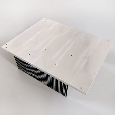 Zilveren Praktische Gelijkrichter Heatsink, de Roestvrije Vinnen van Aluminiumheatsink