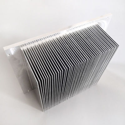 Zilveren Praktische Gelijkrichter Heatsink, de Roestvrije Vinnen van Aluminiumheatsink