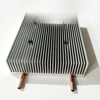 Anodiserend Water Koele Heatsink met Koperbuis 120x36x150MM