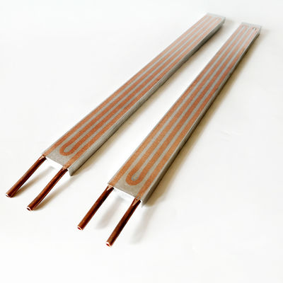 40x480x12mm de Koude Plaat van Radiatorheatsink met Ingebedde Kuiper Tubes