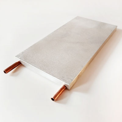 Het roestvrije Schilderen Vloeistof Gekoelde Heatsink, het Stabiele Koude Plaatelektronika Koelen