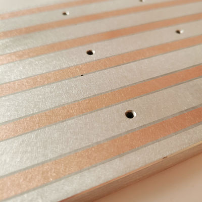 Het roestvrije Schilderen Vloeistof Gekoelde Heatsink, het Stabiele Koude Plaatelektronika Koelen