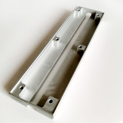 CNC van het zandstralenaluminium het Zilver van Malendelen anodiseerde Duurzaam