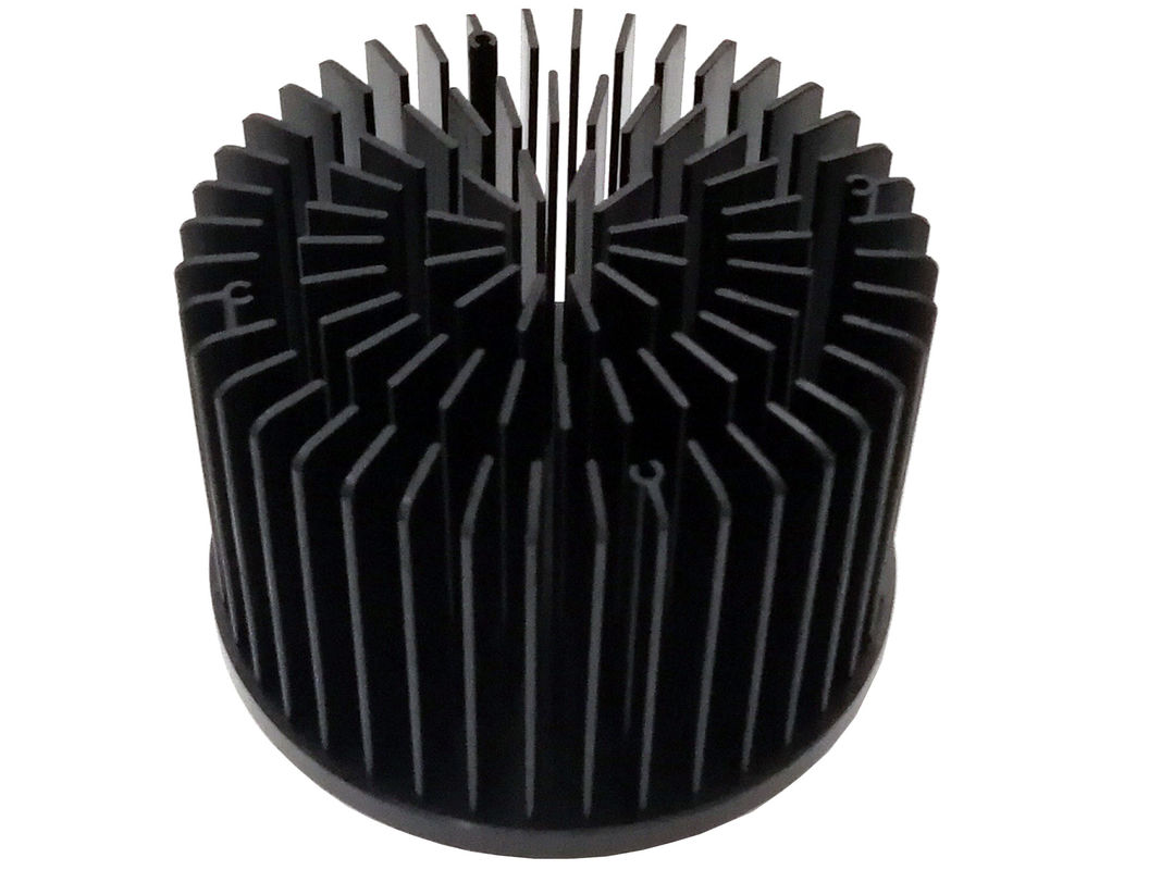 BEREIK om de LEIDENE Gesmede Duurzame Zwarte Praktische Kleur van Heatsink