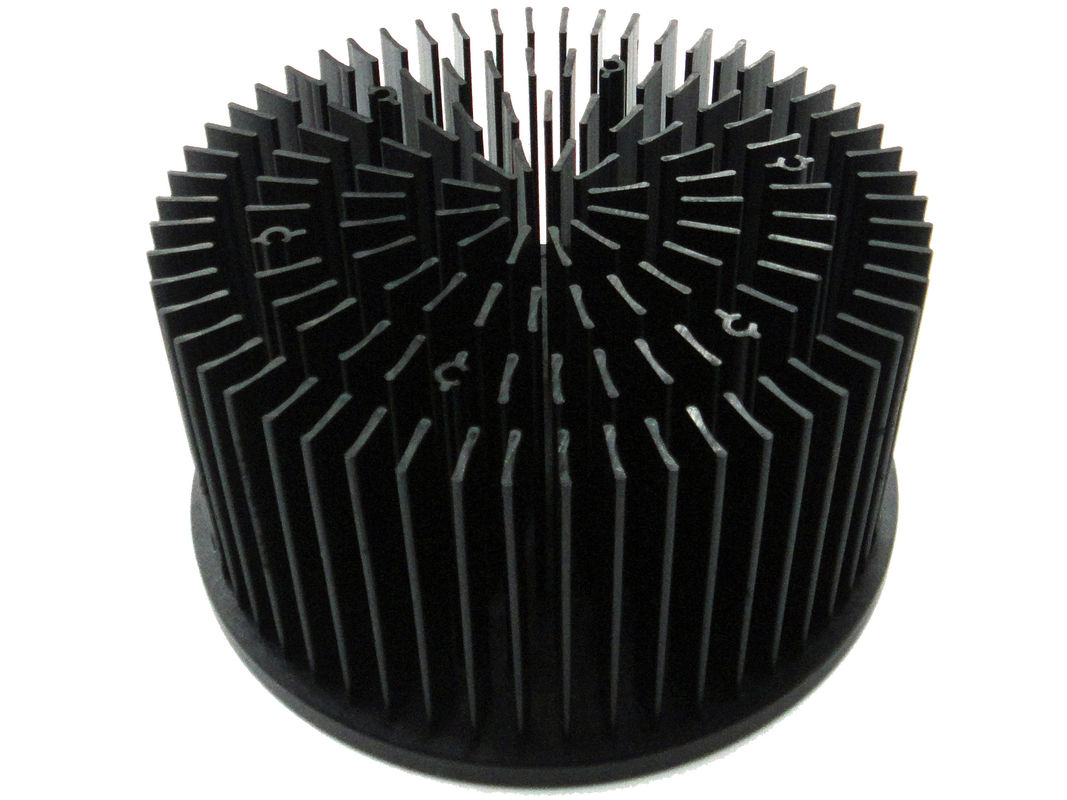 RoHS Aluminium Gesmede Heatsink voor LEIDENE Anticorrosive 160x82mm